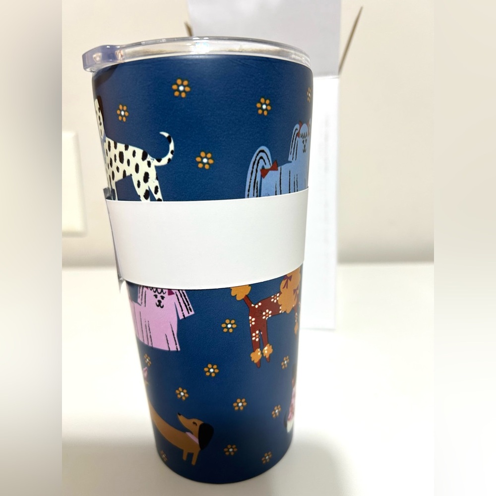 Vera Bradley Bark 20 ounces Double Walled Stainless‎ Steel Tumbler - Picture 2 of 6